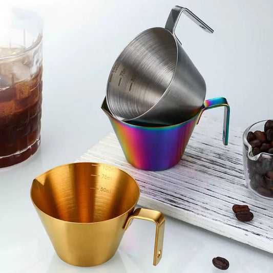 Taza para espresso de acero inoxidable 304