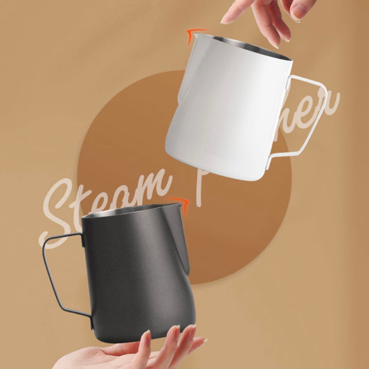 Jarra de leche para arte latte