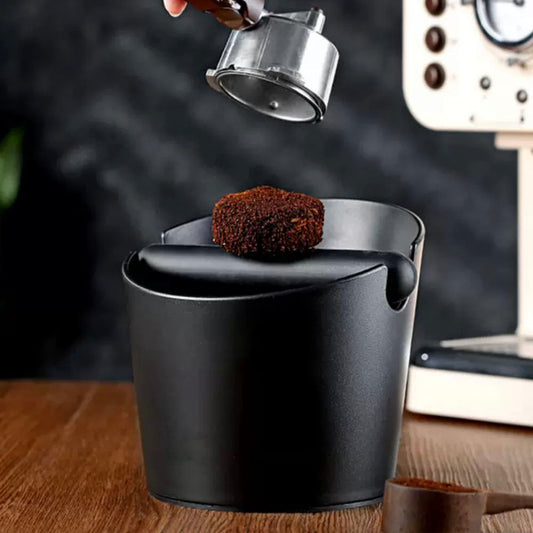 Cubo de mesa para posos de café