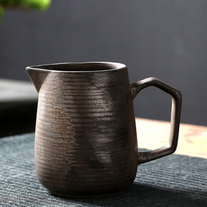 Juego de Tazas de Café de Cerámica para Vertido Manual