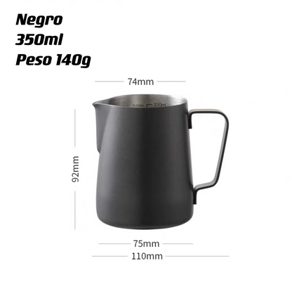 Jarra de leche para arte latte
