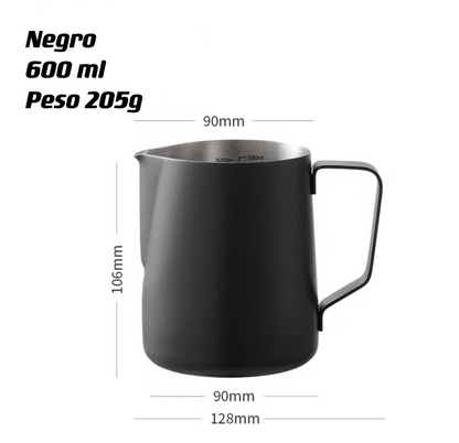 Jarra de leche para arte latte