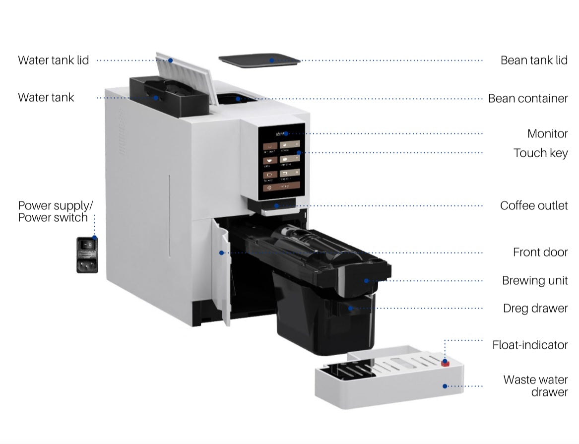 R1 Automatic espresso machine
