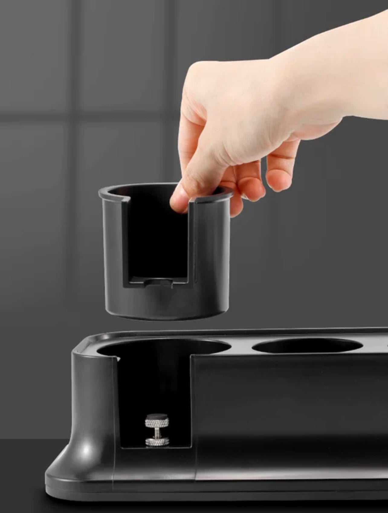 Base de plástico para café espresso