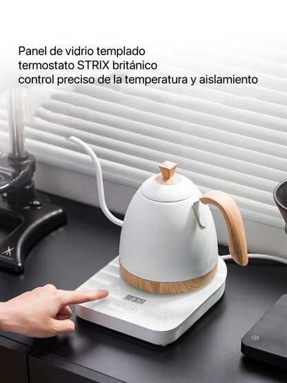 Hervidor de Cuello de Cisne con Control de Temperatura