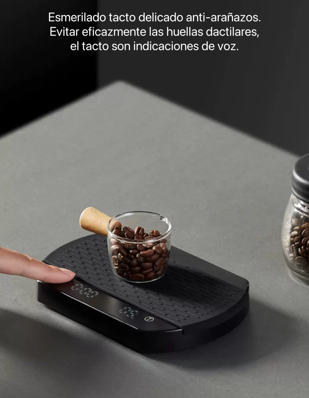 Balanza Electrónica Ovalada para Café