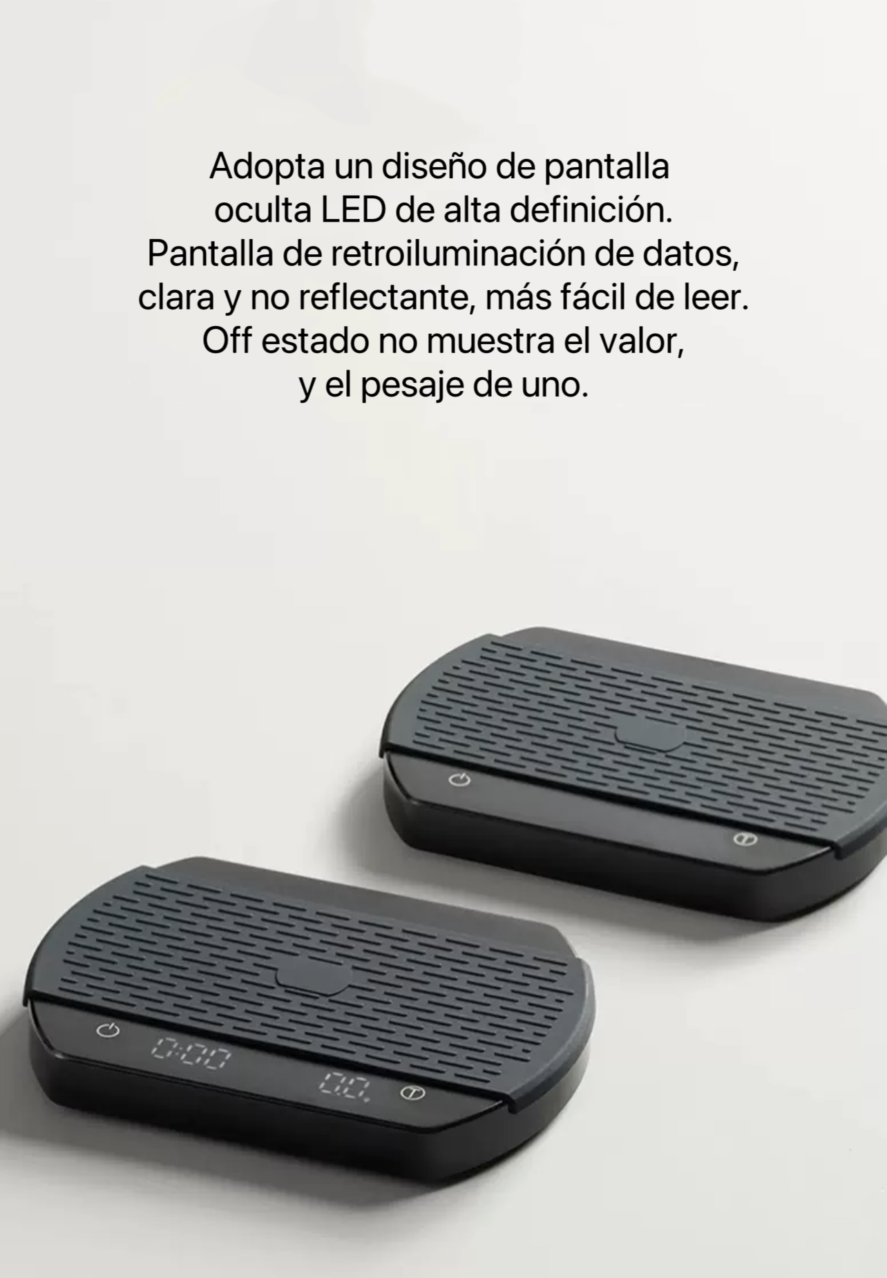 Balanza Electrónica Ovalada para Café