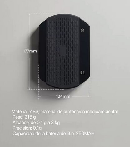 Balanza Electrónica Ovalada para Café