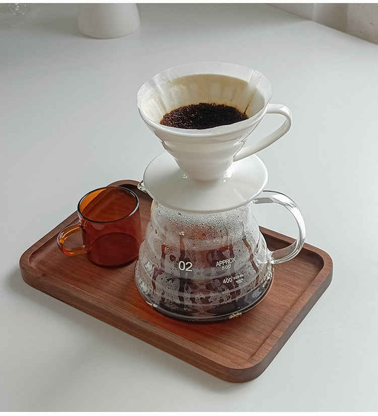 Taza de cerámica con filtro para café V60