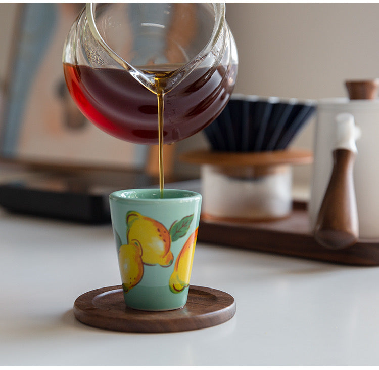 Maceta para compartir café en forma de nube