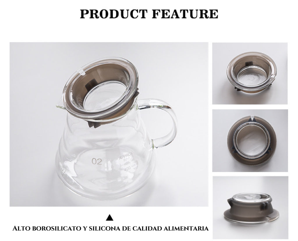 Maceta para compartir café en forma de nube