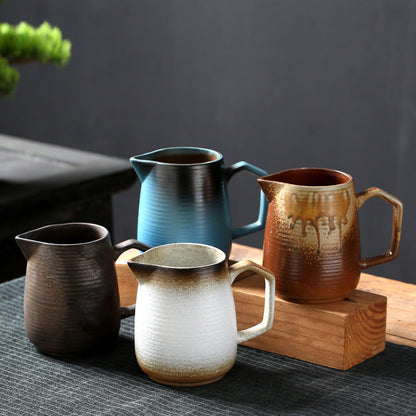 Juego de Tazas de Café de Cerámica para Vertido Manual
