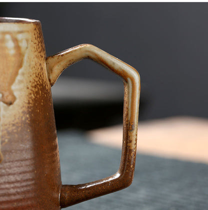 Juego de Tazas de Café de Cerámica para Vertido Manual