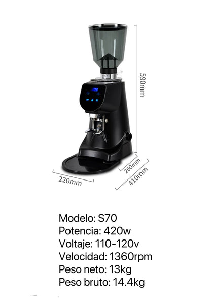 Molinillo de Café Eléctrico Comercial S70