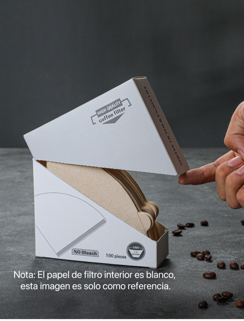 Filtros de Papel Cónicos V60