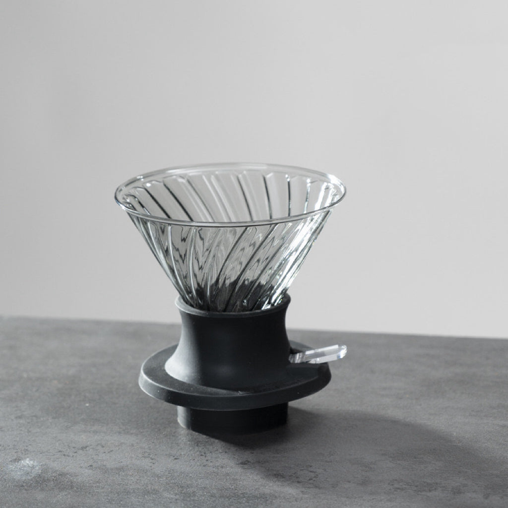 Filtro de Café V60 de Vidrio con Interruptor