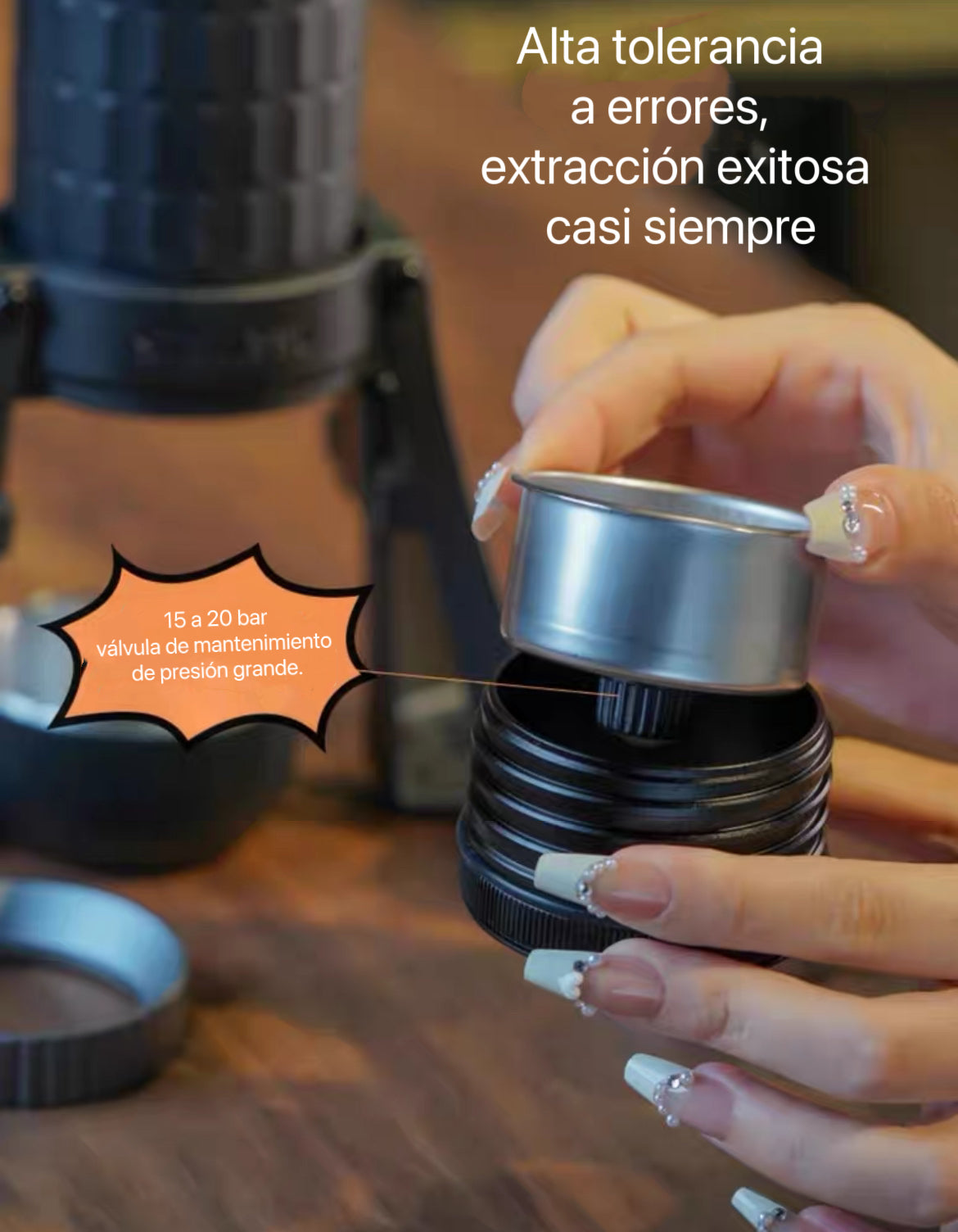 STARESSO 3 Cafetera prensada a mano