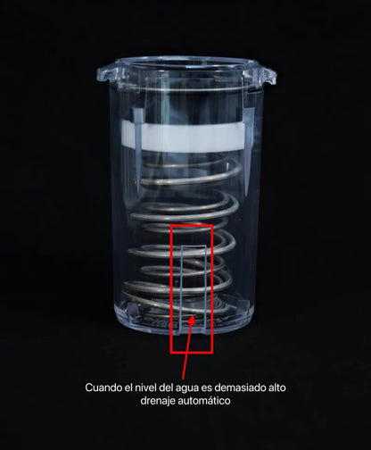Limpiador de cabezal de preparación para cafetera espresso semiautomática de 58 mm