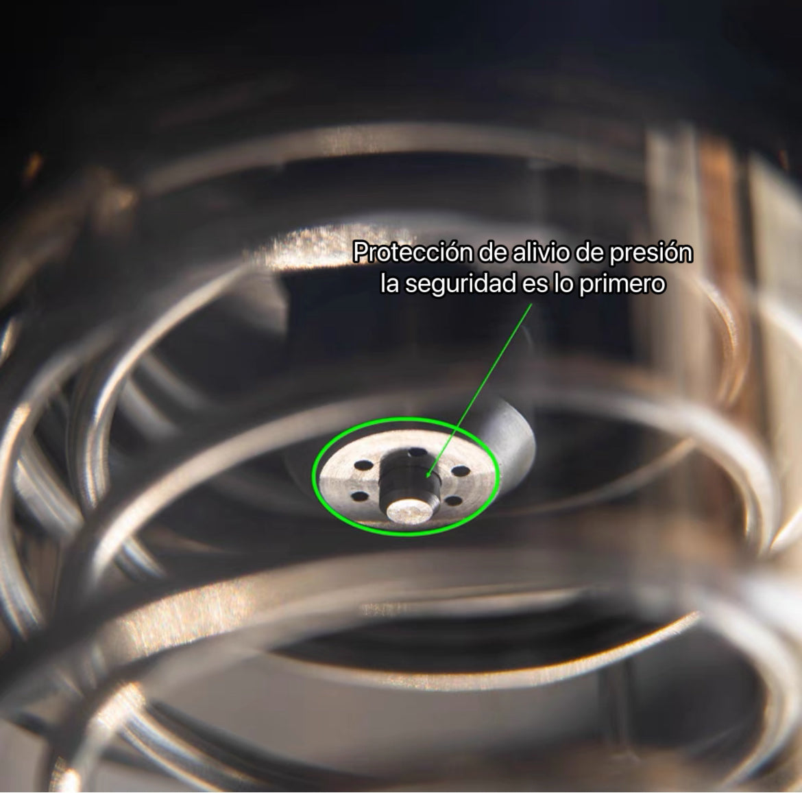Limpiador de cabezal de preparación para cafetera espresso semiautomática de 58 mm