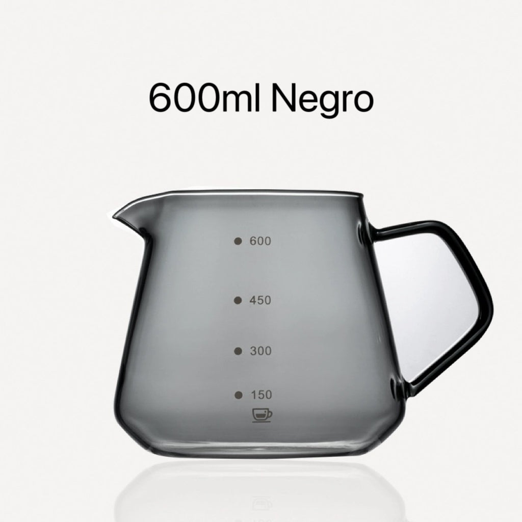 Jarra de Vidrio de Borosilicato para Compartir Café