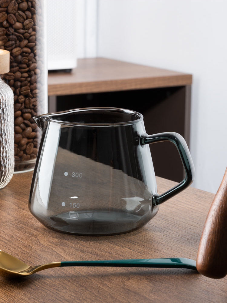 Jarra de Vidrio de Borosilicato para Compartir Café