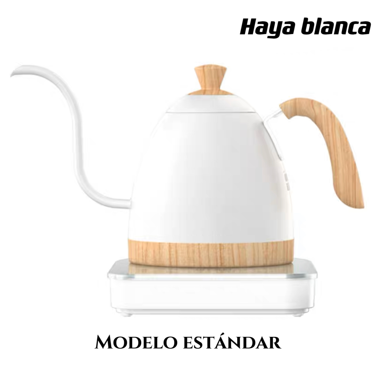 Hervidor de Cuello de Cisne con Control de Temperatura