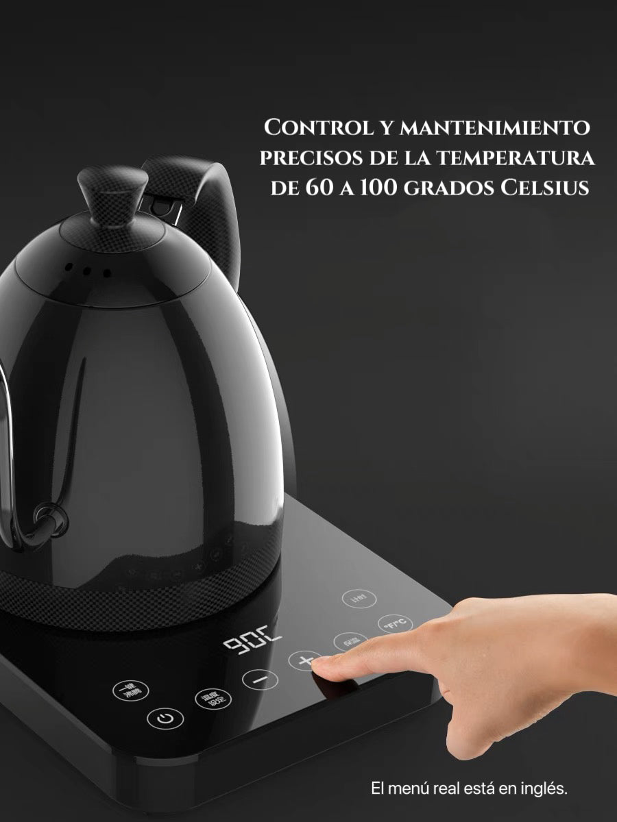 Hervidor de Cuello de Cisne con Control de Temperatura