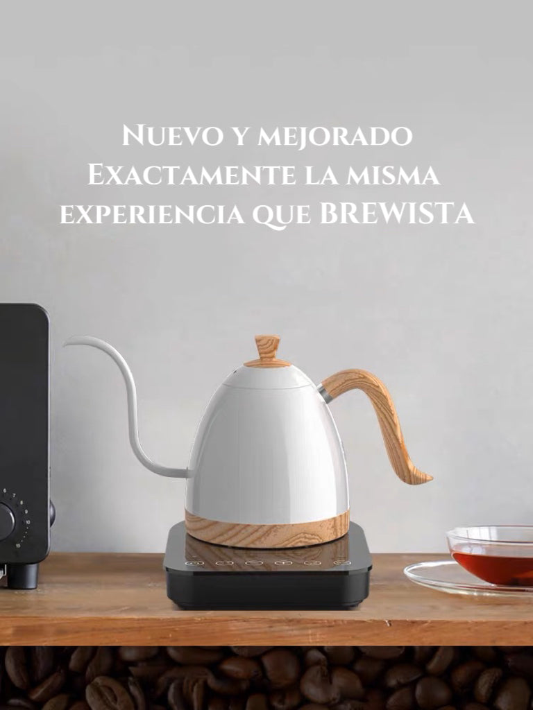 Hervidor de Cuello de Cisne con Control de Temperatura