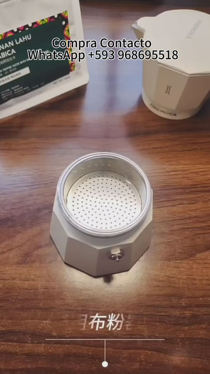 Distribuidor de café para moka