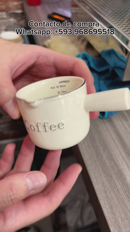 Taza de cerámica Espresso Ounce